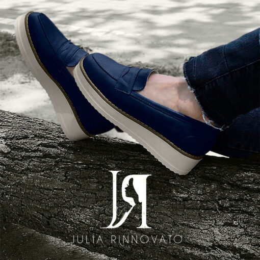 OXFORD MOCASIN - Azul